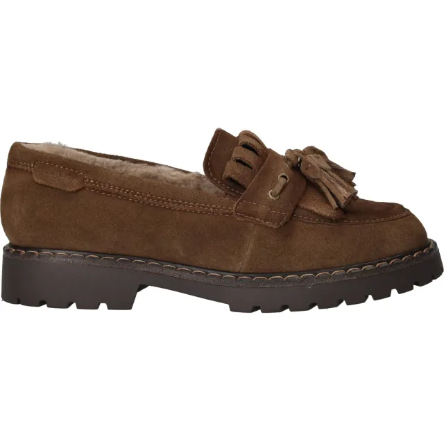 Tamaris mocassin bruin Beige