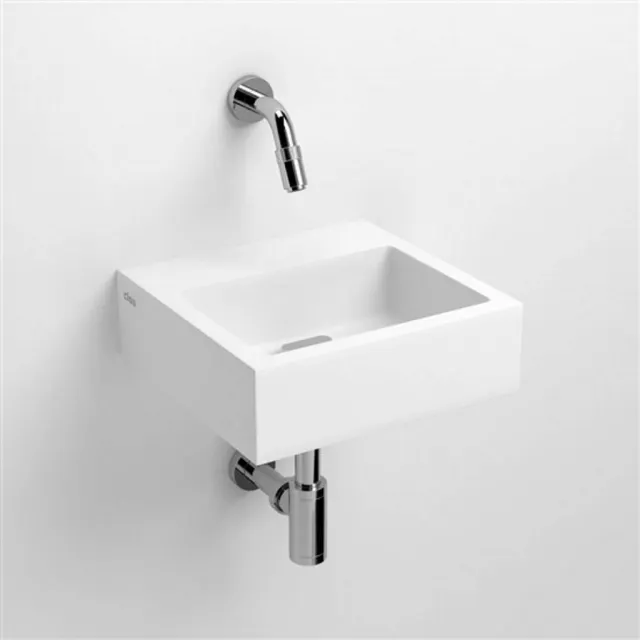 Clou Fontein Clou Flush 1 28x27x9 cm Aluite Mat Wit Clou