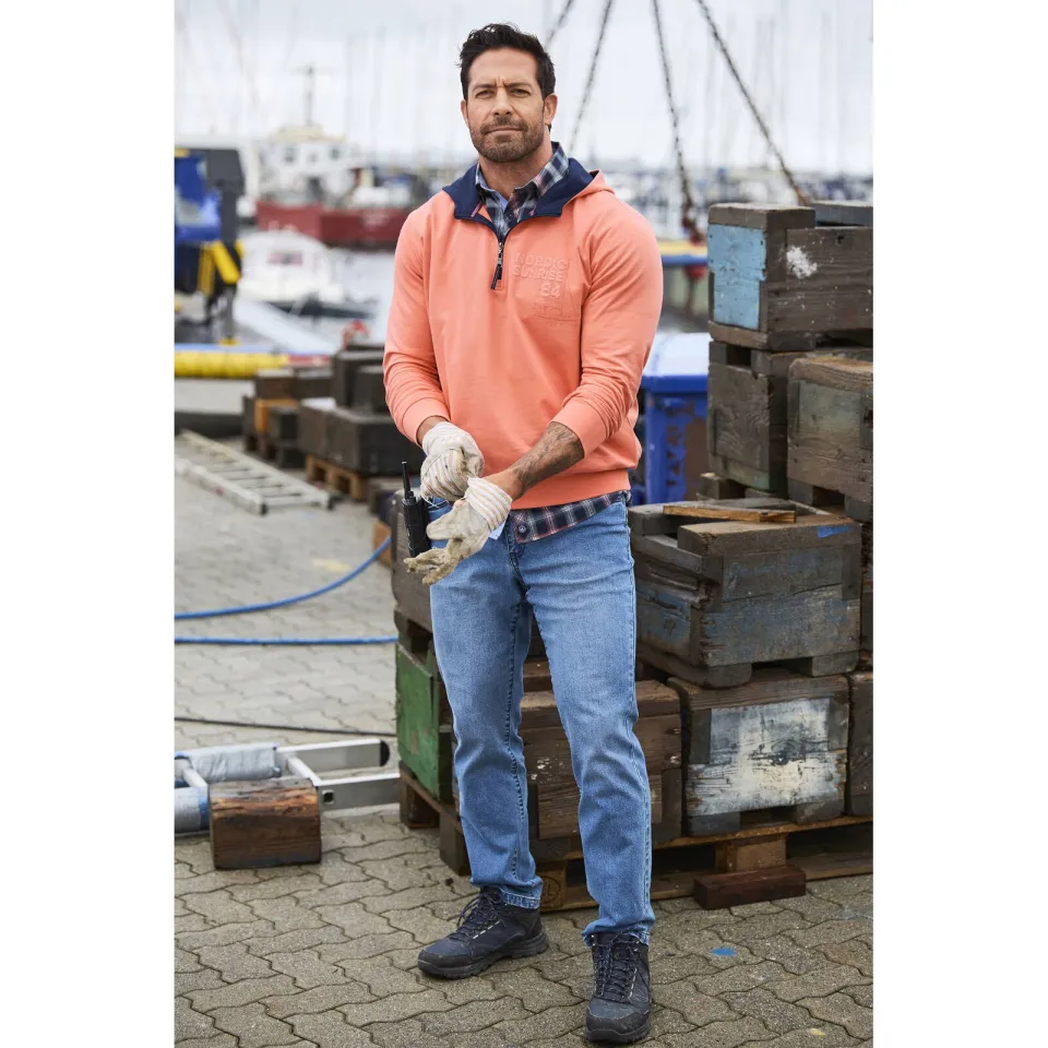 Jan Vanderstorm hoodie KORBENKT Plus oranje, foto 3