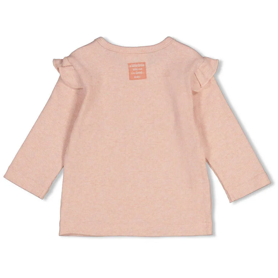 Feetje Fall in Love longsleeve lichtroze, foto 3