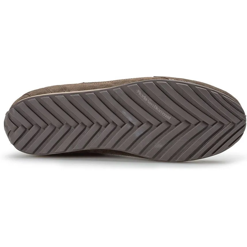 Floris Van Bommel Illvi suède sneakers donkerbruin taupe, foto 5