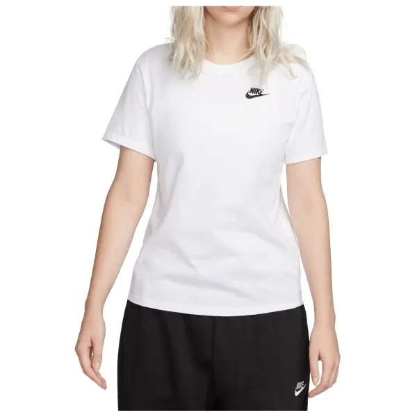 Nike Dames Tops & T-shirts Nike Sportswear Club Essentials - Wit
