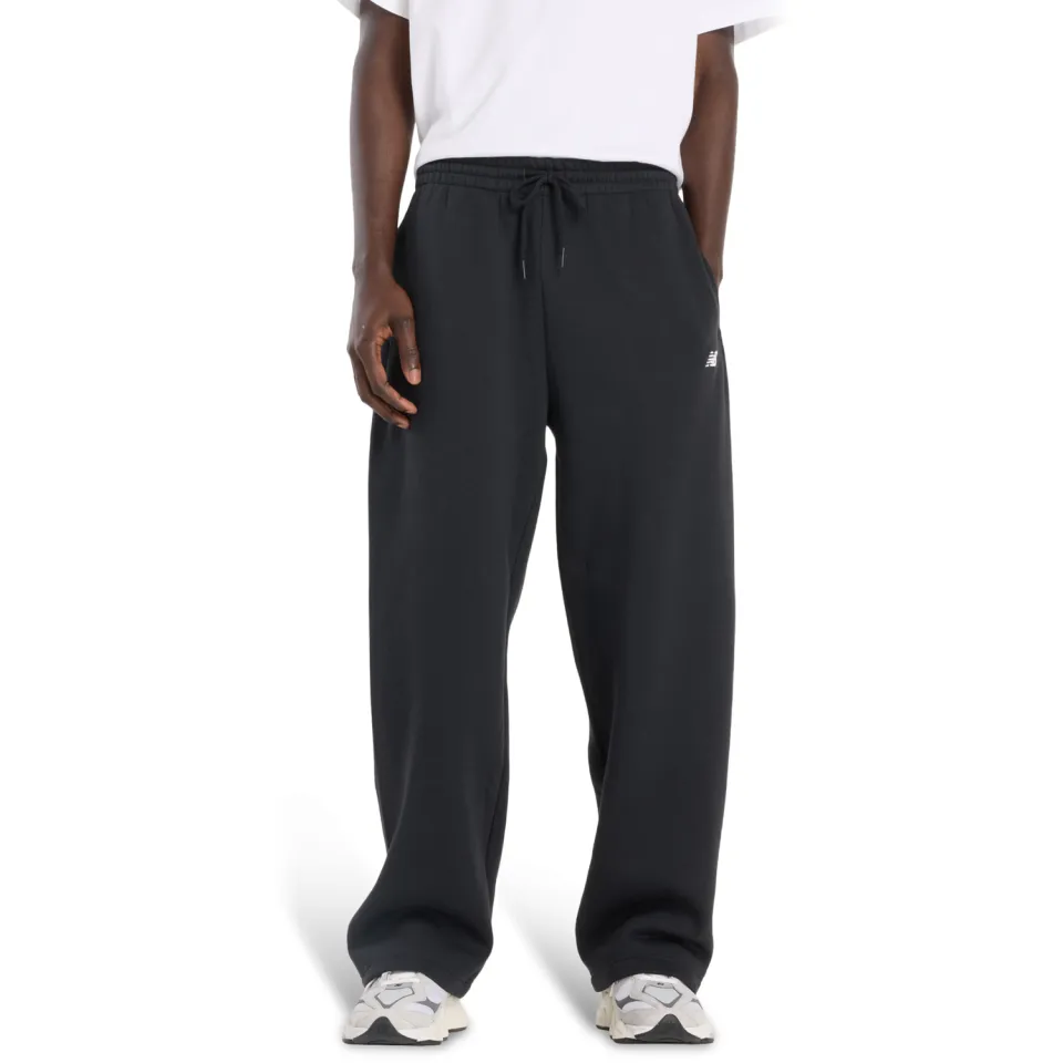New Balance Sport Essentials Fleece Pant trainingsbroek zwart Black