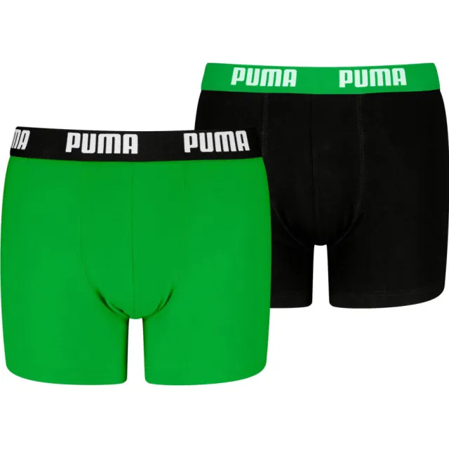 Puma boxershorts groen zwart Groen/zwart