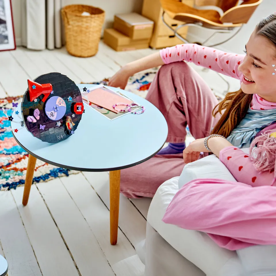 Lego Editions Music Olivia Rodrigo's Vinylplaat Bouwpakket voor Kinderen 43028, foto 4