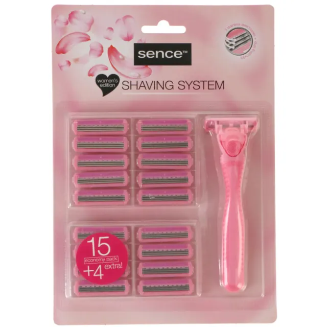 Sence Scheermesjes Triple Blades SS 15+ 4 stuks