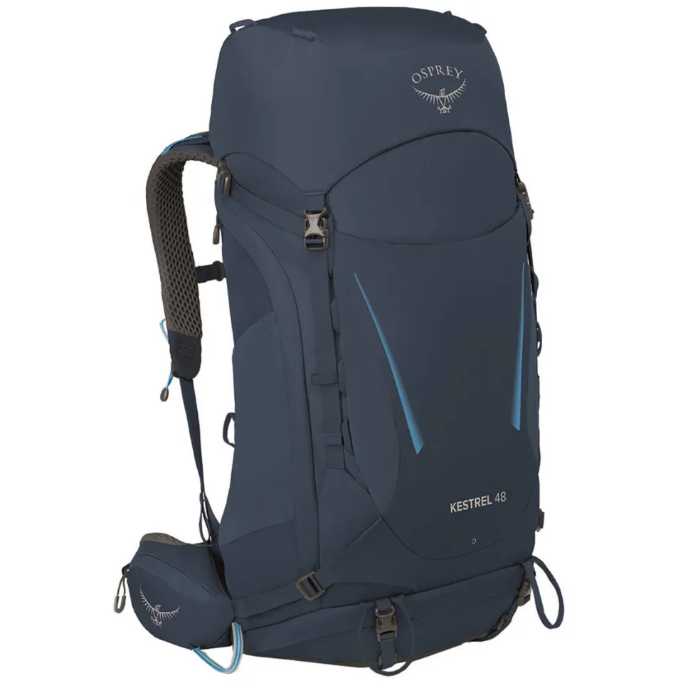 Osprey Kestrel 48 trekkingrugzak donkerblauw