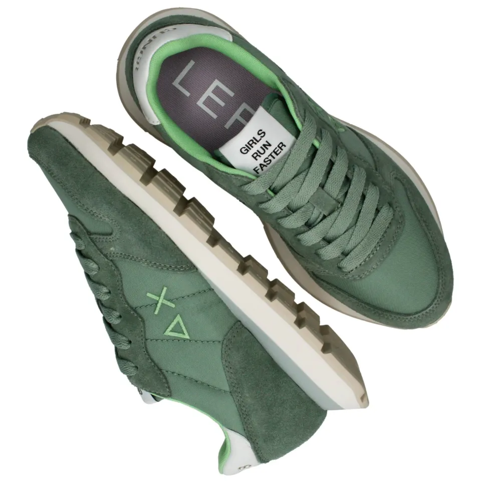 Sun68 Ally Solid sneaker groen, foto 4