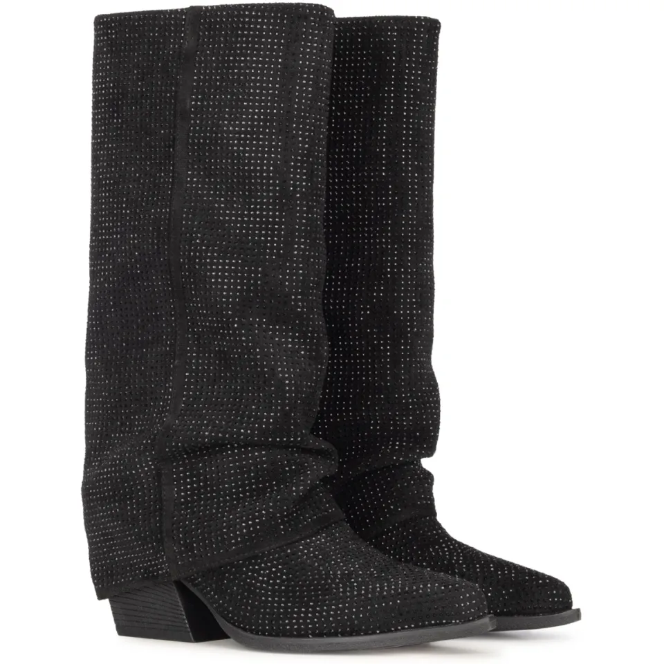 POSH by Poelman Lois cowboylaarzen met studs zwart, foto 2