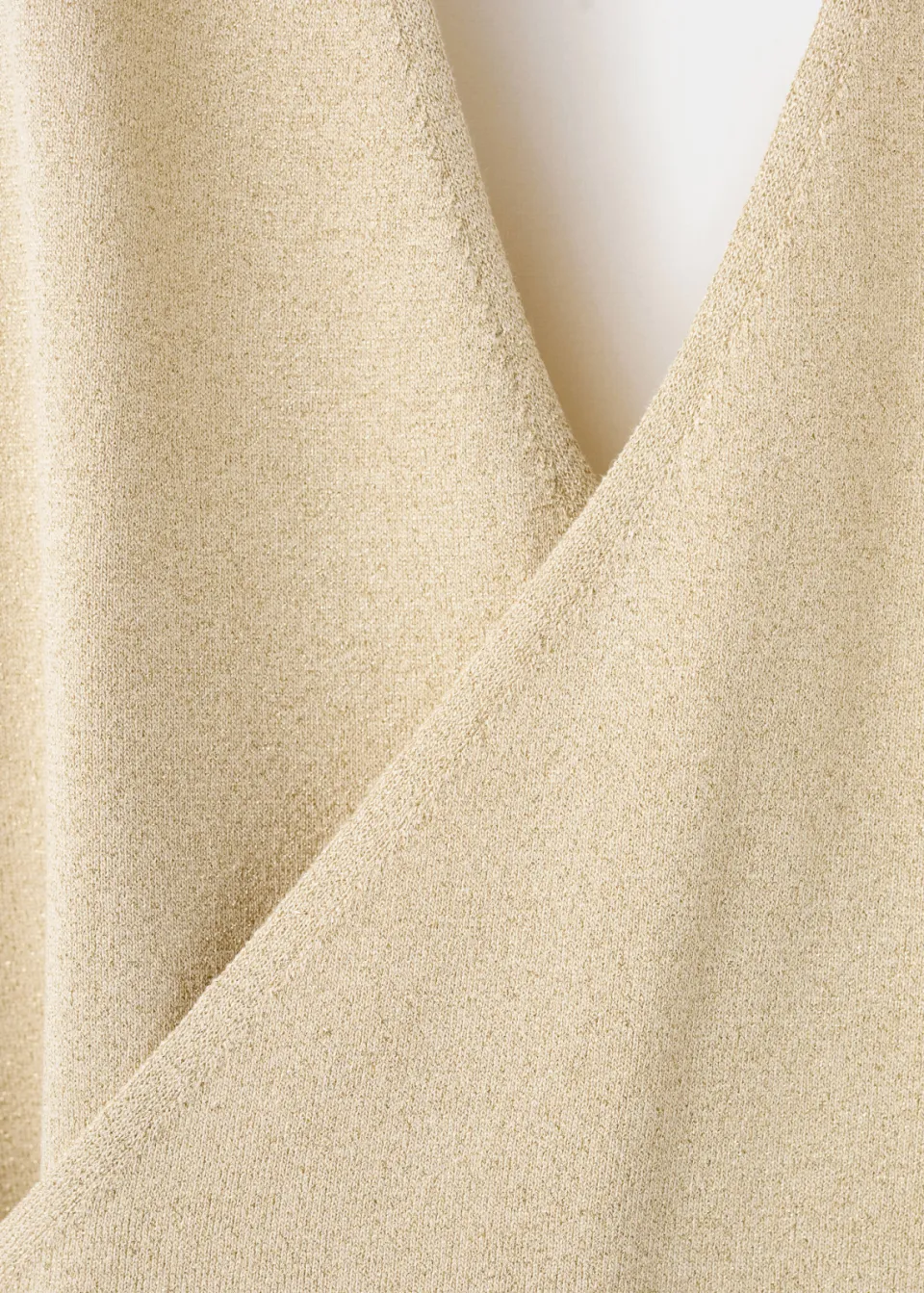 Mango TEEN gebreide overslagtop beige, foto 8