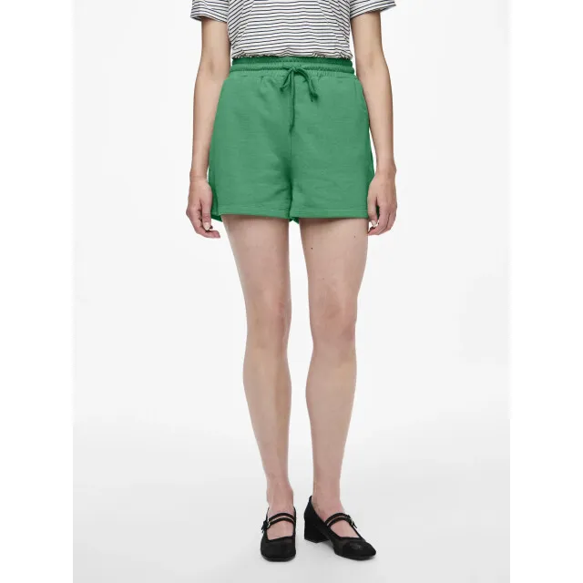 Pieces PCCHILLI sweatshort groen, foto 5