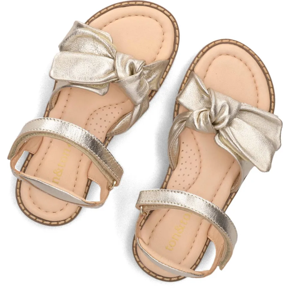 Ton & Ton Sandalen Noomi Goudkleurig, foto 5