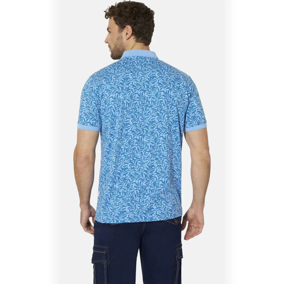 Babista regular fit polo Plus Size met print (set van 2) geel/blauw, foto 6