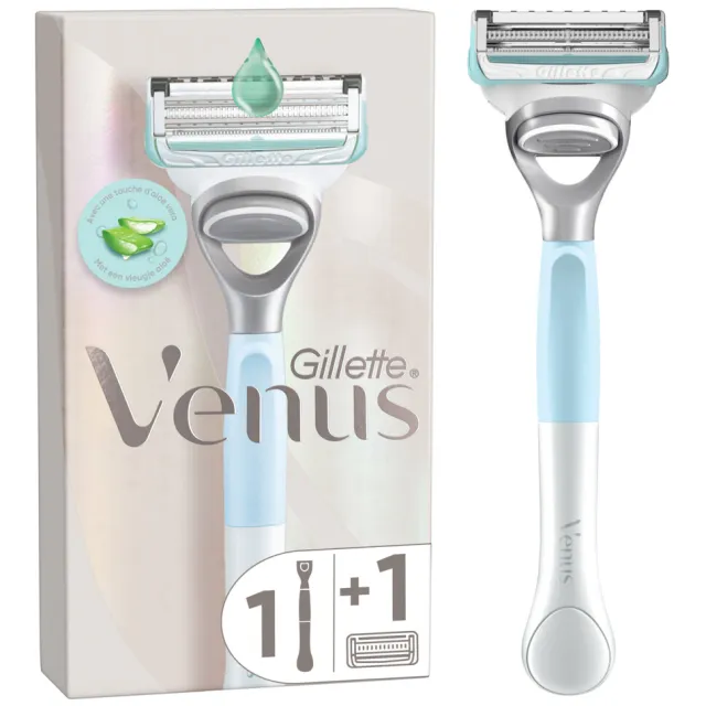 Gillette Venus voor Huid en Schaamhaar Scheersysteem en 1 Scheermesje 1 set