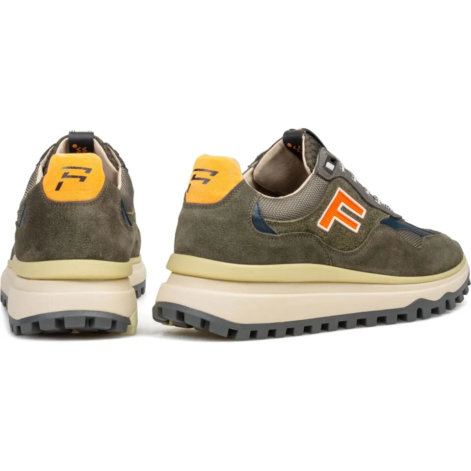Floris Van Bommel De Gripper 01.38 suède sneakers - donkergroen, foto 5