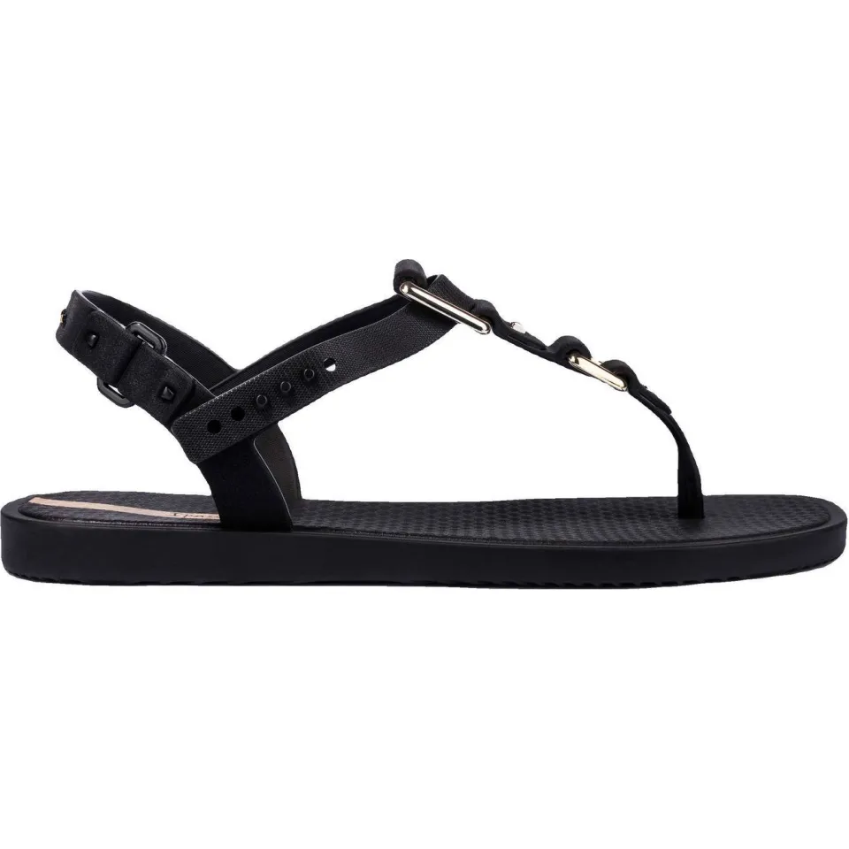 Ipanema sandalen zwart/goud