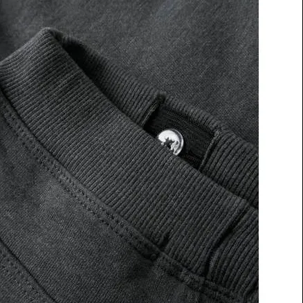 NAME IT MINI slim fit joggingbroek donkergrijs melange, foto 3