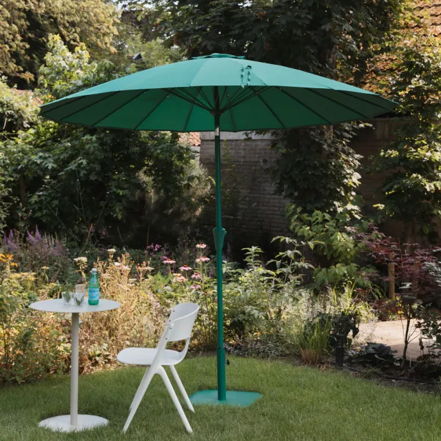 Zuiver Sunshine stokparasol groen, foto 2