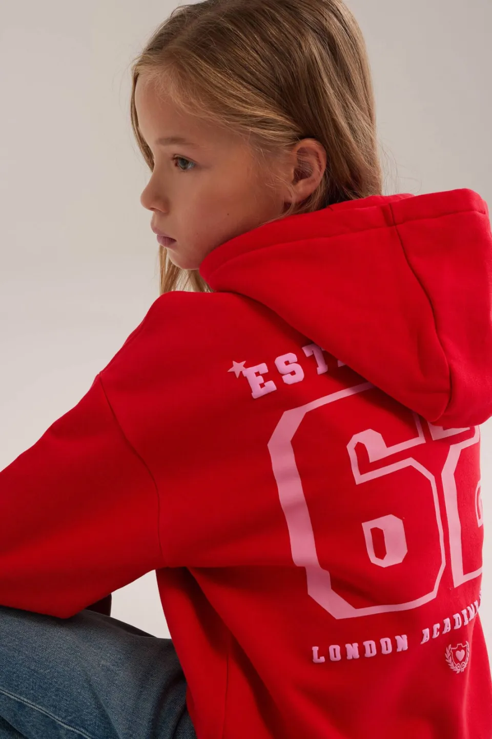 WE Fashion sweater met backprint - rood, foto 6
