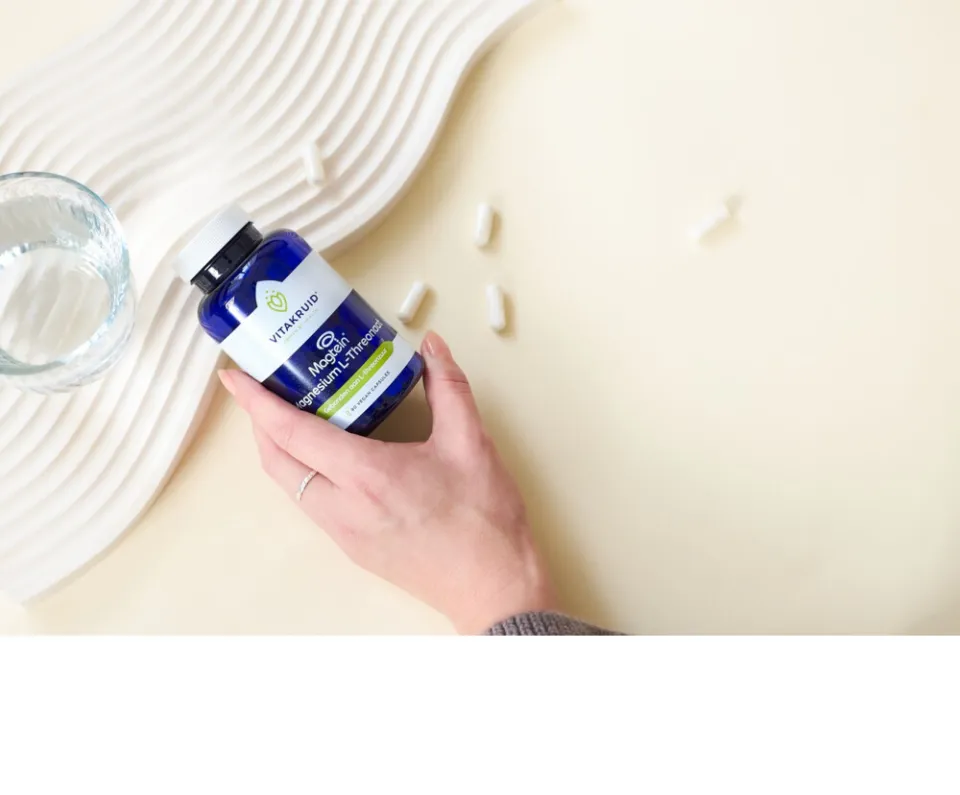 Vitakruid Magtein magnesium L-threonaat capsules, foto 3