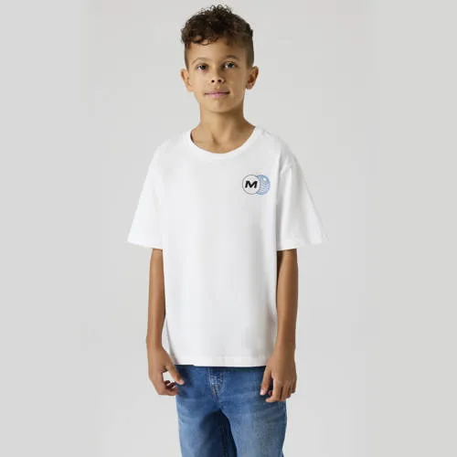 NAME IT t-shirt met backprint wit, foto 2