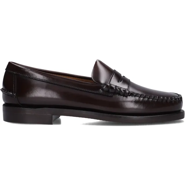 Sebago Heren Loafers Classic Dan - Bordeaux Rood