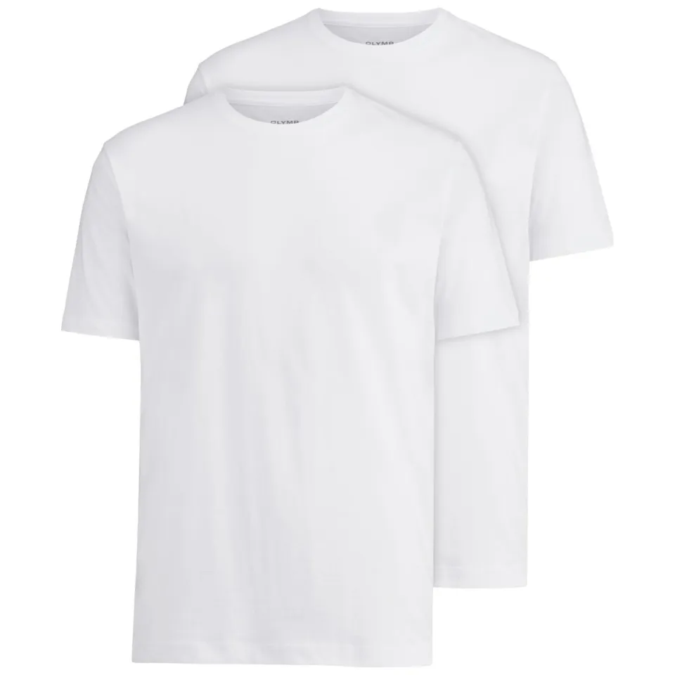 Olymp Modern Fit T-shirt ronde hals wit