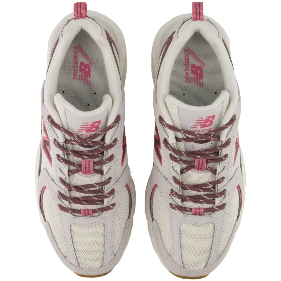 New Balance 530 sneakers - lichtgrijs/ecru/roze, foto 6