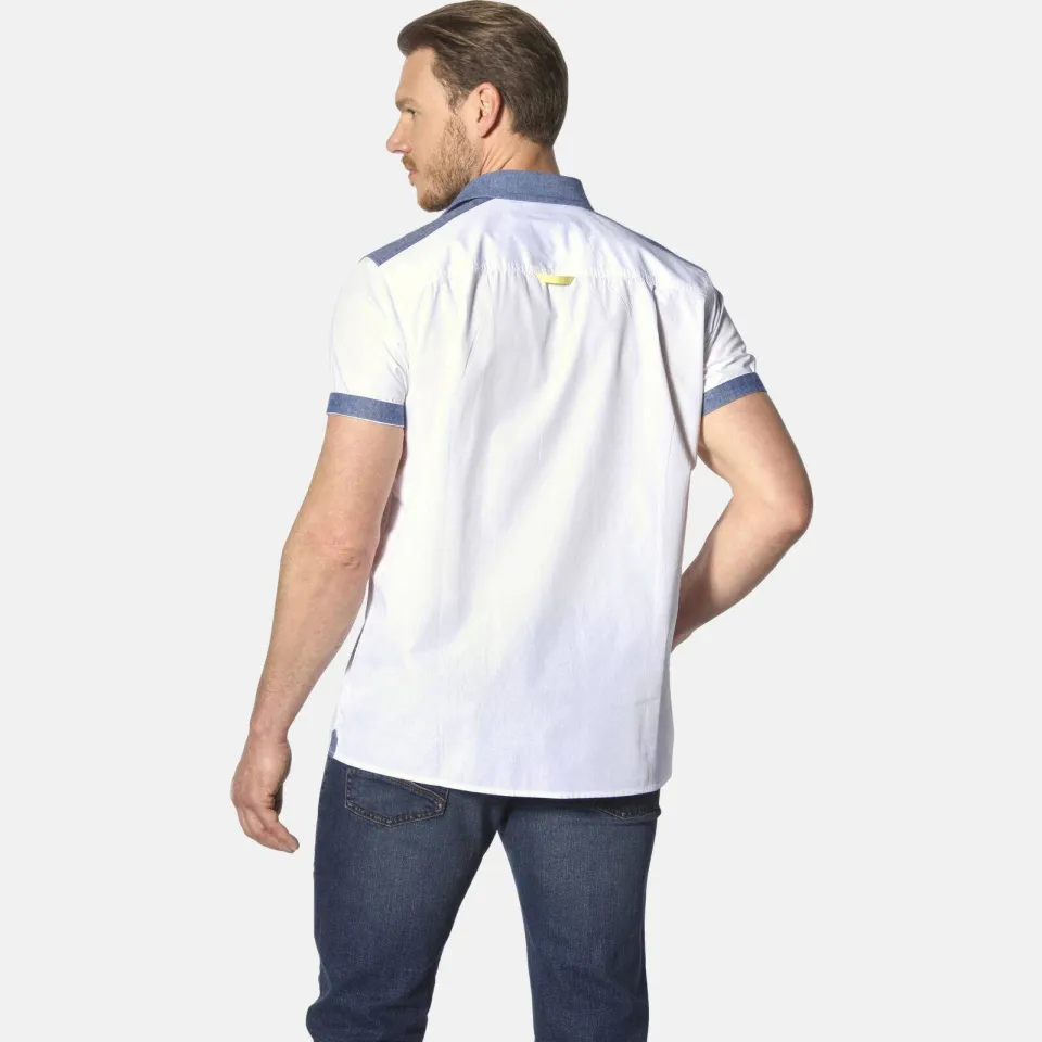 Jan Vanderstorm casual overhemd HERKKO Plus wit, foto 4