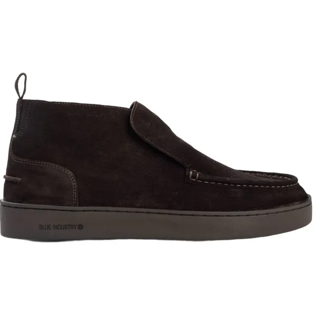 Blue Industry Haven Boot suède enkelboots - donkerbruin