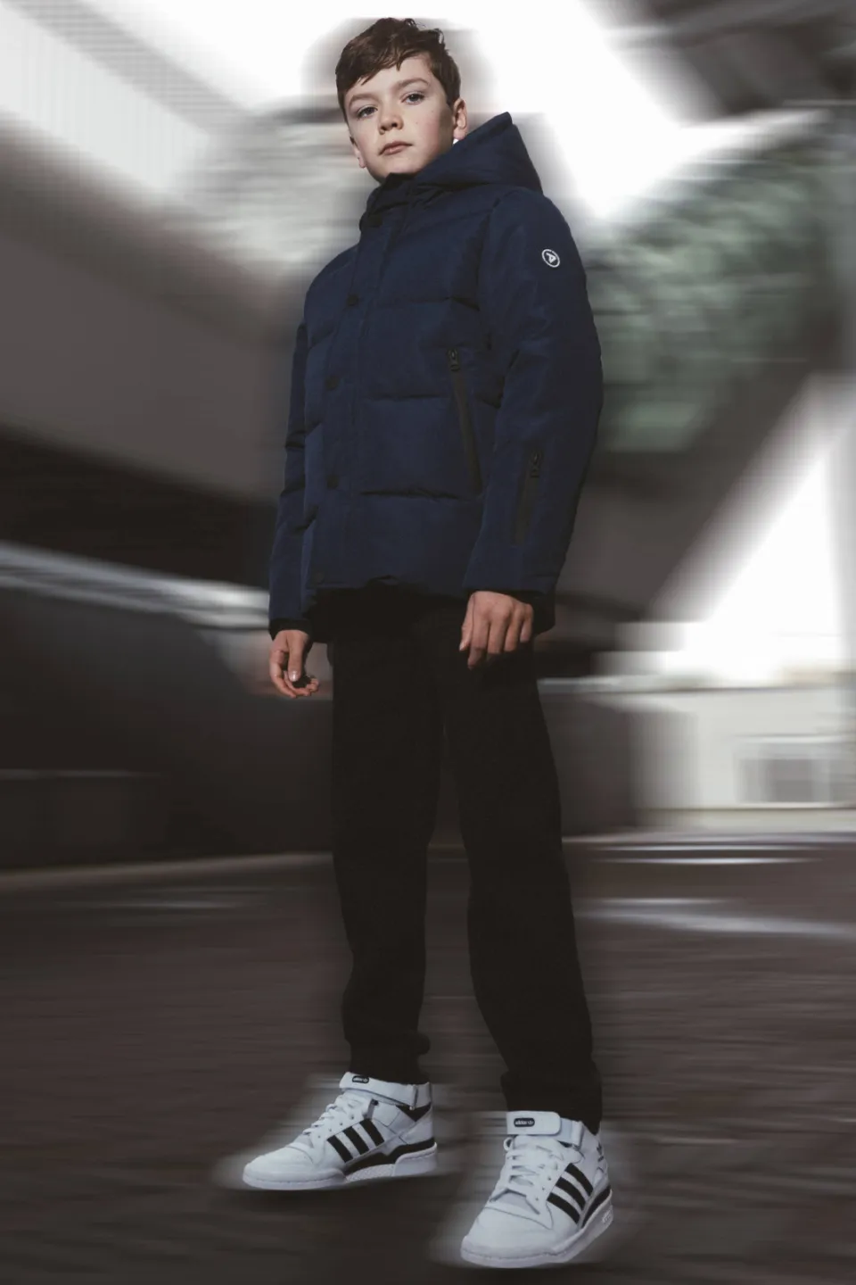 TYGO & vito NextGen gewatteerde winterjas donkerblauw, foto 5