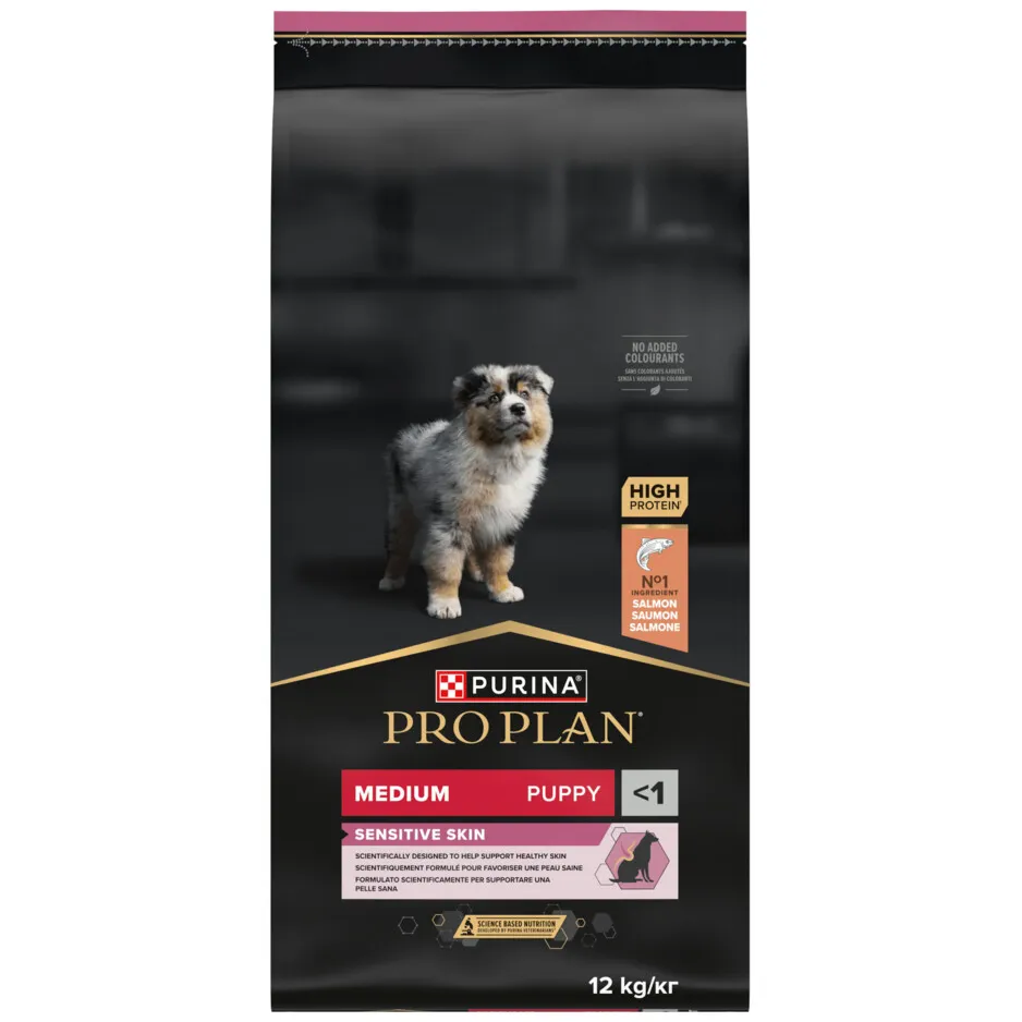 Pro Plan Medium Puppy Sensitive Skin zalm hondenvoer