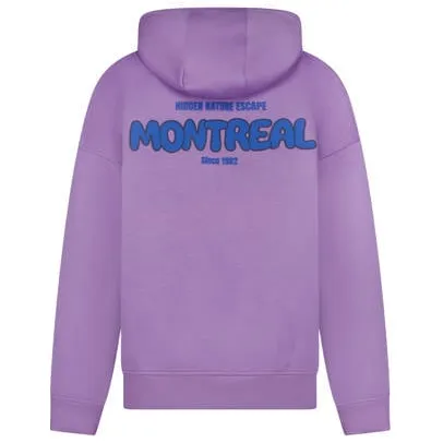 Cars hoodie met backprint paars, foto 3