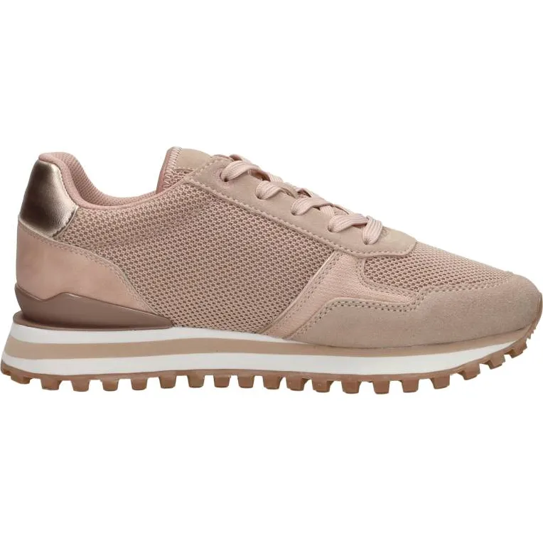 Björn Borg R2010 KNT MET W lage sneakers roze