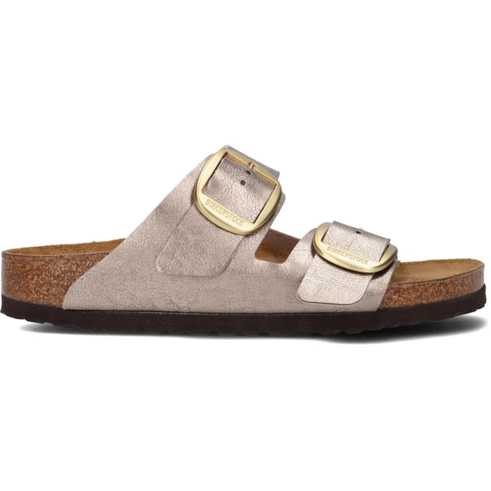 Birkenstock Arizona Big Buckle slipper taupe