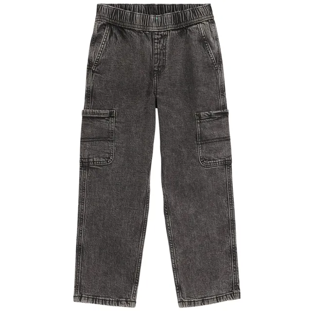 WE Fashion Blue Ridge loose fit jeans - grijs Grey denim