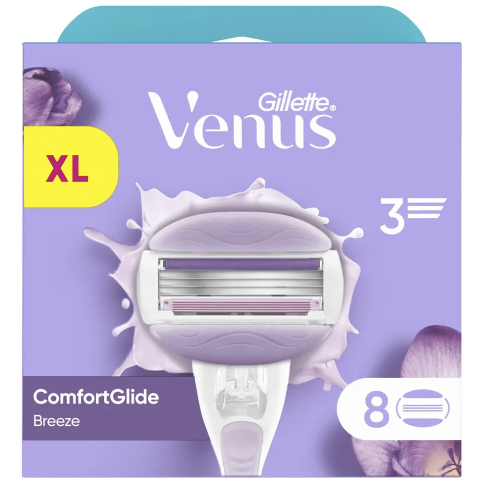 Gillette Venus ComfortGlide Breeze scheermesjes 8 stuks, foto 3
