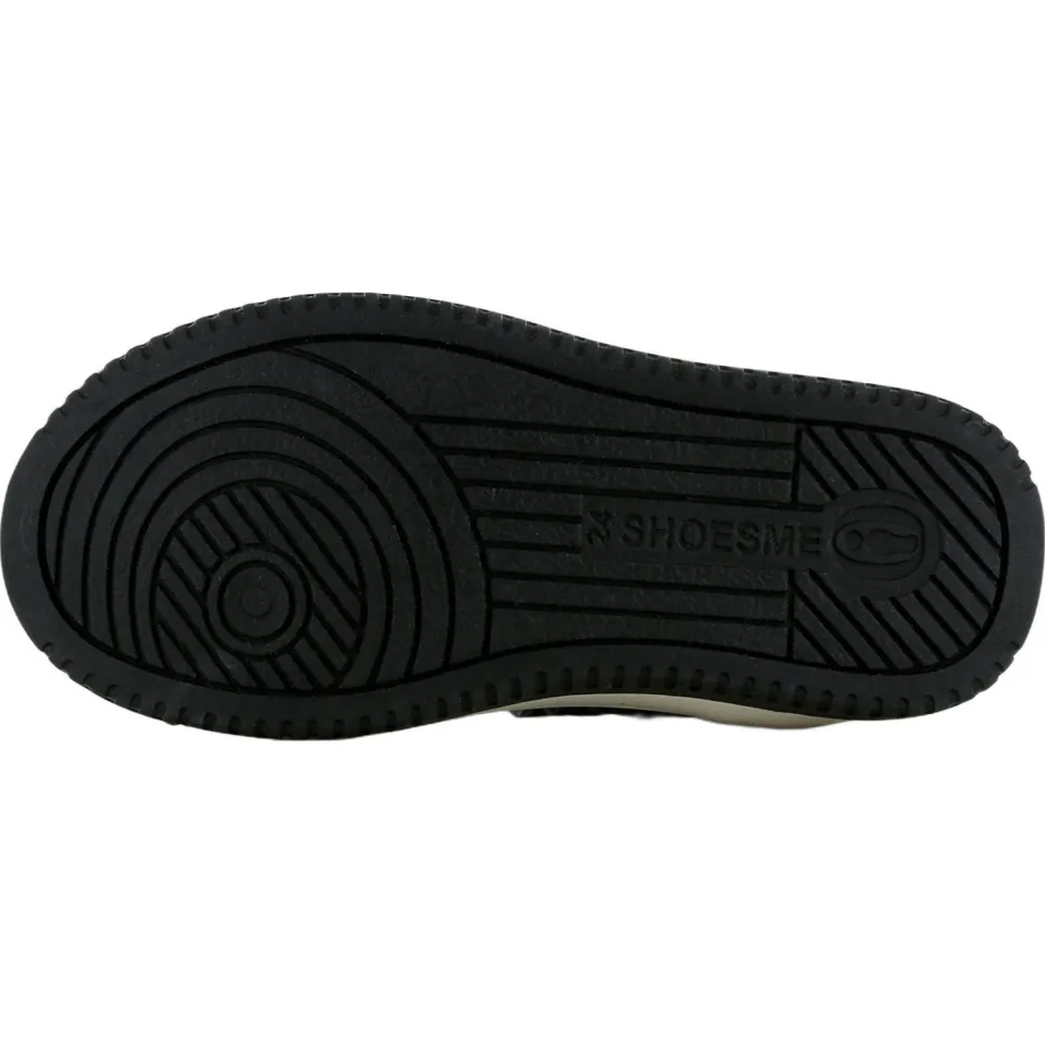 Shoesme suède sneakers - grijs/zwart
