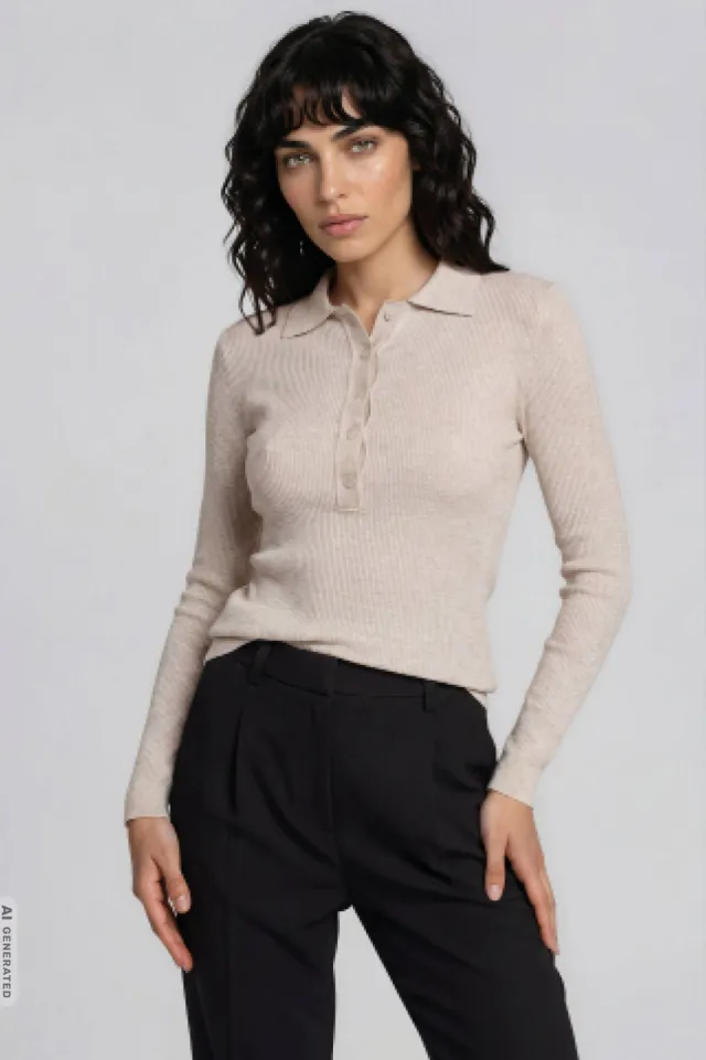 Bruuns Bazaar top - beige
