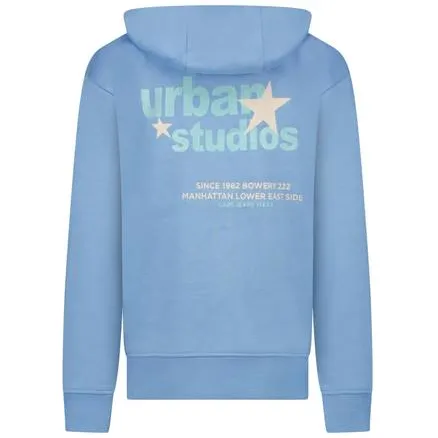 Cars hoodie met backprint - lichtblauw, foto 3