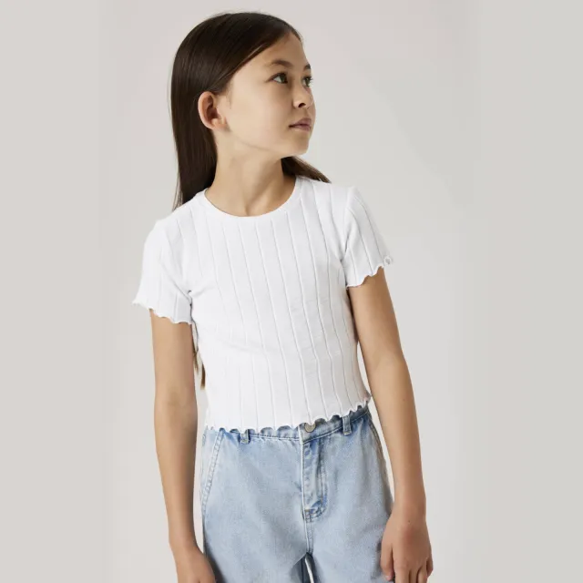 NAME IT NKFNORALINA t-shirt wit Bright White