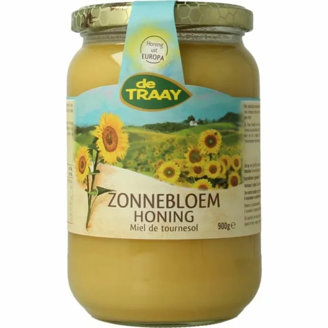 De Traay Honing Zonnebloem 900 gr