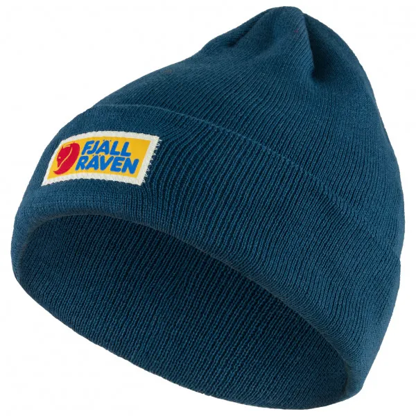 Fjällräven Vardag Classic Beanie - Muts maat One Size, blauw Marine