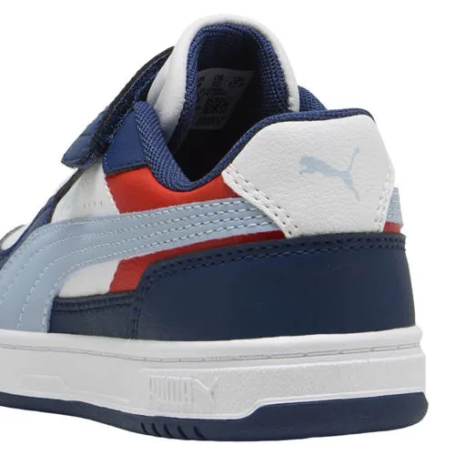 Puma Caven III Block imitatieleren sneakers - lichtblauw/donkerblauw, foto 4