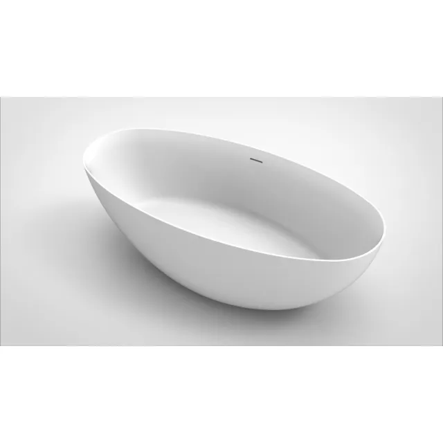 Arcqua Ica vrijstaand ligbad mat wit