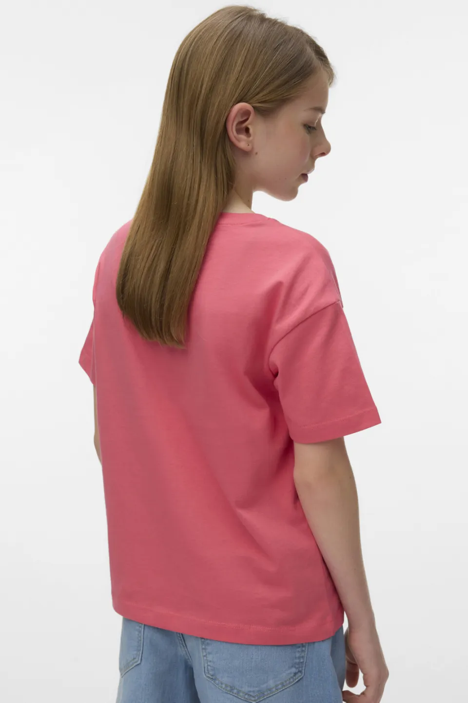 Vero Moda T-shirt koraalrood, foto 4