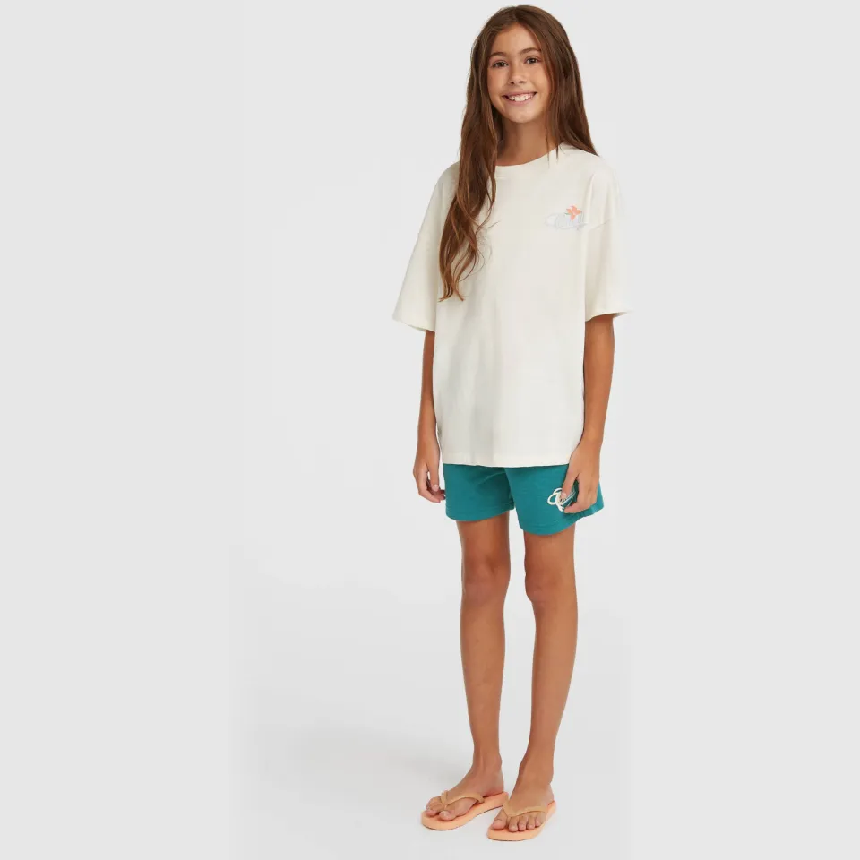 O'Neill Essentials Script sweatshort donkergroen