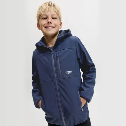 Jack & Jones JUNIOR softshell jas donkerblauw, foto 4