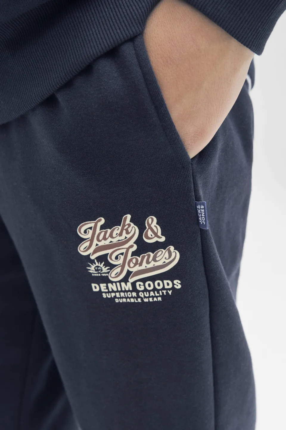 Jack & Jones joggingbroek donkerblauw, foto 5