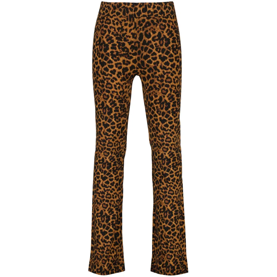 Vingino pyjama met panterprint bruin/lichtroze, foto 2